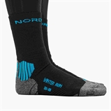 Nordski WINTER RUN BLACK/LIGHT BLUE Термоноски Черный/Голубой - фото 322594