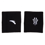 Anta WRIST BAND BLACK Напульсники Черный/Белый - фото 322664