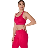 Asics GAME COMPRESSION BRA (W) Бра-топ теннисный женский Розовый - фото 322782