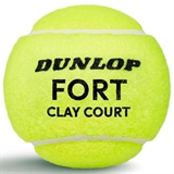 Dunlop FORT CLAY COURT PREMIUM 4B Мячи для большого тенниса (4 шт) - фото 322814
