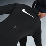 Nike TEMPO SWOOSH RUN 1/4 ZIP RUNNING TOP Лонгслив беговой женский Черный - фото 323086