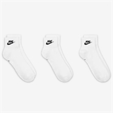 Nike EVERYDAY ESSENTIAL ANKLE Носки беговые (3 пары) Белый/Черный - фото 323154