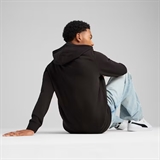 Puma ESS RUBBER PRINT FULL-ZIP HOODIE Куртка беговая Черный - фото 323475