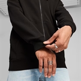 Puma ESS RUBBER PRINT FULL-ZIP HOODIE Куртка беговая Черный - фото 323476