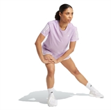 Adidas OWN THE RUN (W) Футболка беговая женская Розовый/Белый - фото 323577