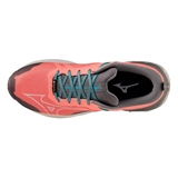 Mizuno WAVE IBUKI 4 GTX (W) Кроссовки беговые женские Розовый/Серый - фото 324320