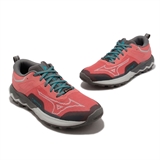 Mizuno WAVE IBUKI 4 GTX (W) Кроссовки беговые женские Розовый/Серый - фото 324321
