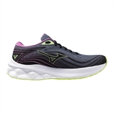 Mizuno WAVE SKYRISE 5 ROXY (W) Кроссовки беговые женские Серый/Розовый/Зеленый - фото 324327