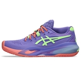 Asics GEL-RESOLUTION X PADEL (W) Кроссовки для падела женские Фиолетовый/Салатовый - фото 324845
