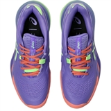 Asics GEL-RESOLUTION X PADEL (W) Кроссовки для падела женские Фиолетовый/Салатовый - фото 324850