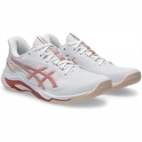 Asics NETBURNER BALLISTIC FF 4 (W) Кроссовки волейбольные женский Белый/Розовый - фото 324893