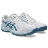 Asics UPCOURT 6 Кроссовки волейбольные Белый/Голубой - фото 324908