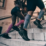 CEP ULTRALIGHT COMPRESSION CALF SLEEVES Компрессионные гетры для бега ультратонкие Черный - фото 325083