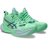 Asics METARISE 2 Кроссовки волейбольные Зеленый/Голубой - фото 325189