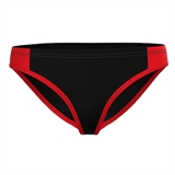 +Adrenalina 1710 SUNE (W) Плавки для пляжного волейбола женская Черный/Красный - фото 325377