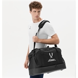 Jögel DIVISION DOUBLE BOTTOM BAG Сумка спортивная с двойным дном Черный/Белый - фото 325548