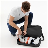 Jögel DIVISION DOUBLE BOTTOM BAG Сумка спортивная с двойным дном Черный/Белый - фото 325552