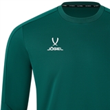 Jögel DIVISION PERFORMDRY PRO TRAINING TOP Джемпер тренировочный детский Темно-зеленый - фото 325588