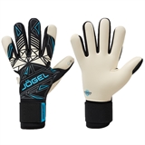 Jögel GENESIS SL4 NEGATIVE HYBRID Перчатки вратарские Черный/Голубой - фото 325591