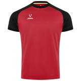 Jögel CAMP REGLAN JERSEY Футболка игровая футбольная Красный/Черный - фото 325788