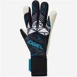 Jögel GENESIS SL3 NEGATIVE HYBRID Перчатки вратарские Черный/Голубой - фото 325852