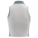 7/6 KRIS TOP "ANTARCTICA" Топ теннисный женский Белый/Голубой - фото 325965