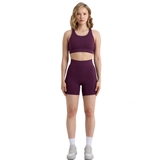 7/6 ANA SHORTS 2.0 "POTENT PURPLE" Шорты под платье теннисные женские Бордовый - фото 325976