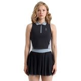 7/6 KRIS TOP "EBONY" Топ теннисный женский Темно-синий/Голубой - фото 325991