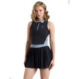 7/6 KRIS TOP "EBONY" Топ теннисный женский Темно-синий/Голубой - фото 325993