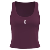 7/6 NATA SLEEVELESS T-SHIRT "POTENT PURPLE" Майка теннисная женская Бордовый - фото 325995