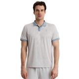 7/6 ANDY POLO "ANTARCTICA" Поло теннисное Белый/Голубой - фото 326003