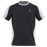 7/6 LODDY T-SHIRT 2.0 "EBONY/ANTARCTICA" Футболка теннисная Темно-синий/Белый - фото 326024