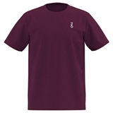 7/6 LODDY T-SHIRT 2.0 "POTENT PURPLE" Футболка теннисная Бордовый - фото 326044