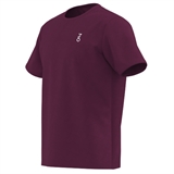 7/6 LODDY T-SHIRT 2.0 "POTENT PURPLE" Футболка теннисная Бордовый - фото 326046