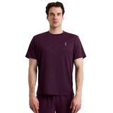 7/6 LODDY T-SHIRT 2.0 "POTENT PURPLE" Футболка теннисная Бордовый - фото 326047