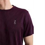 7/6 LODDY T-SHIRT 2.0 "POTENT PURPLE" Футболка теннисная Бордовый - фото 326049