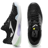 Joma ROLAND (W) Кроссовки теннисные женские Черный/Фиолетовый/Зеленый - фото 326211