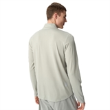 Gri SS26-48M ВЕСНА Лонгслив беговой на молнии Серый - фото 326353