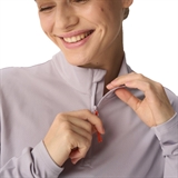 Gri SS26-63W ВЕСНА (W) Лонгслив беговой на молнии женский Лаванда - фото 326484