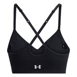 Under Armour VANISH SEAMLESS LOW (W) Бра-топ женский Черный/Белый - фото 326532