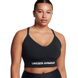 Under Armour VANISH SEAMLESS LOW (W) Бра-топ женский Черный/Белый - фото 326536