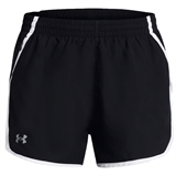 Under Armour FLY-BY (W) Шорты беговые женские Черный/Белый - фото 326541