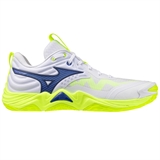Mizuno WAVE MOMENTUM ELITE Кроссовки волейбольные Белый/Темно-синий/Желтый - фото 326689