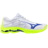 Mizuno WAVE LIGHTNING PRO Кроссовки волейбольные Белый/Синий/Желтый - фото 326695