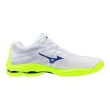 Mizuno WAVE LIGHTNING PRO Кроссовки волейбольные Белый/Синий/Желтый - фото 326698