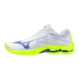 Mizuno WAVE LIGHTNING PRO Кроссовки волейбольные Белый/Синий/Желтый - фото 326700