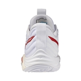 Mizuno WAVE MOMENTUM ELITE (W) Кроссовки волейбольные женские Белый/Красный - фото 326732