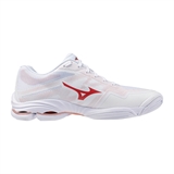 Mizuno WAVE LIGHTNING PRO (W) Кроссовки волейбольные женские Белый/Красный - фото 326766