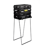 Neva Sport UEA1 Корзина для теннисных мячей Черный - фото 327030