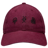 Anta KAI Бейсболка баскетбольная Бордовый - фото 327190